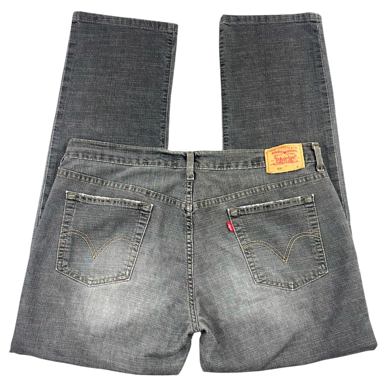 Y2K Levi's 515 Faded Grey Low Rise Straight Jeans