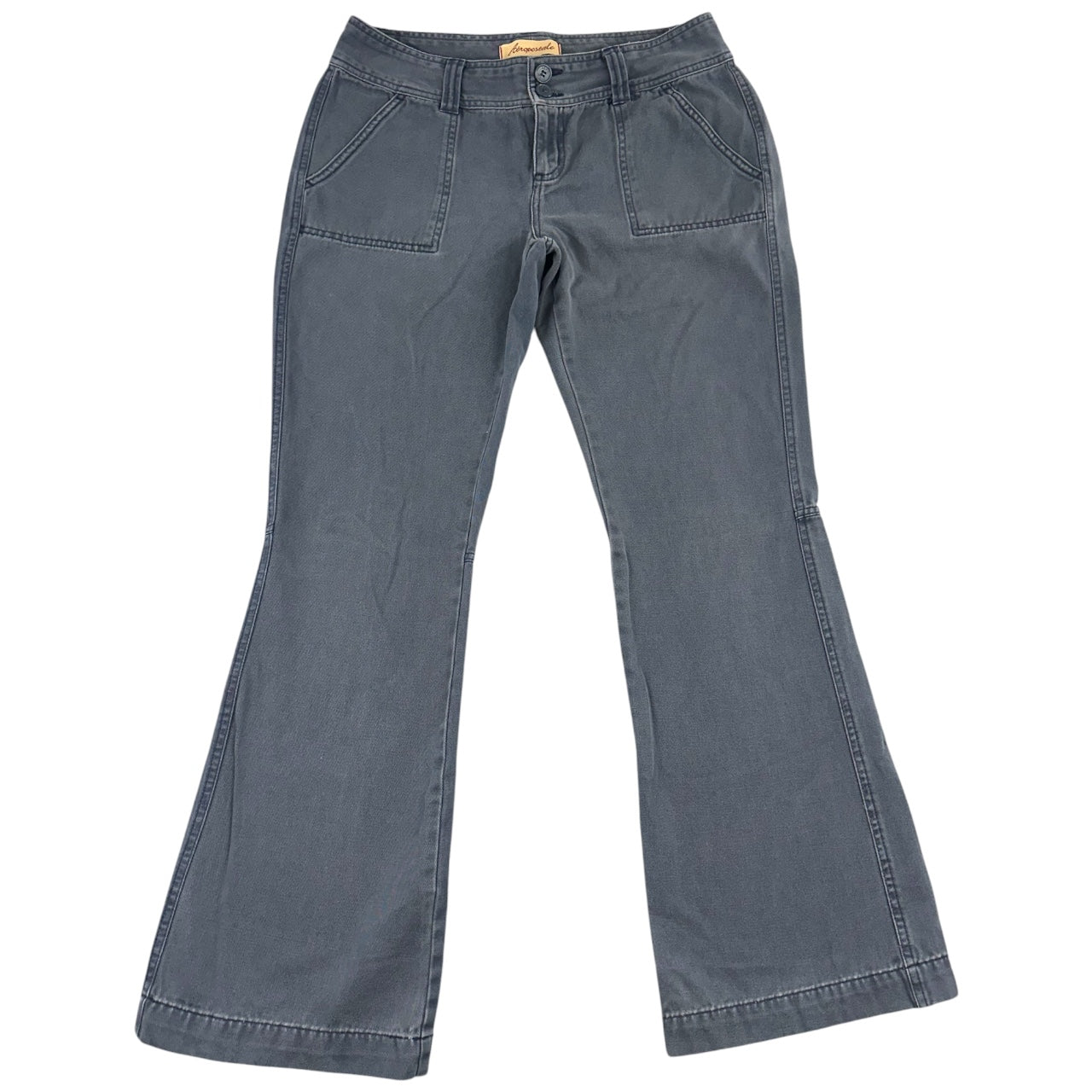 Vintage Aero Faded Charcoal Mid Rise Cargo Pants