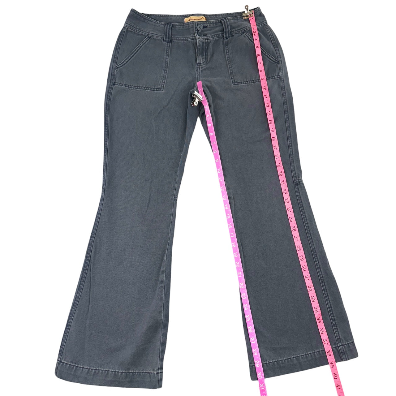 Vintage Aero Faded Charcoal Mid Rise Cargo Pants