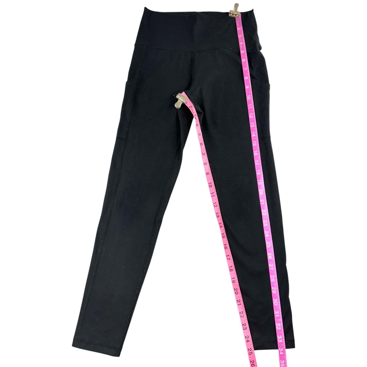 Aerie OFFLINE Hugger Leggings High Rise Black Athleisure Yoga Activewear