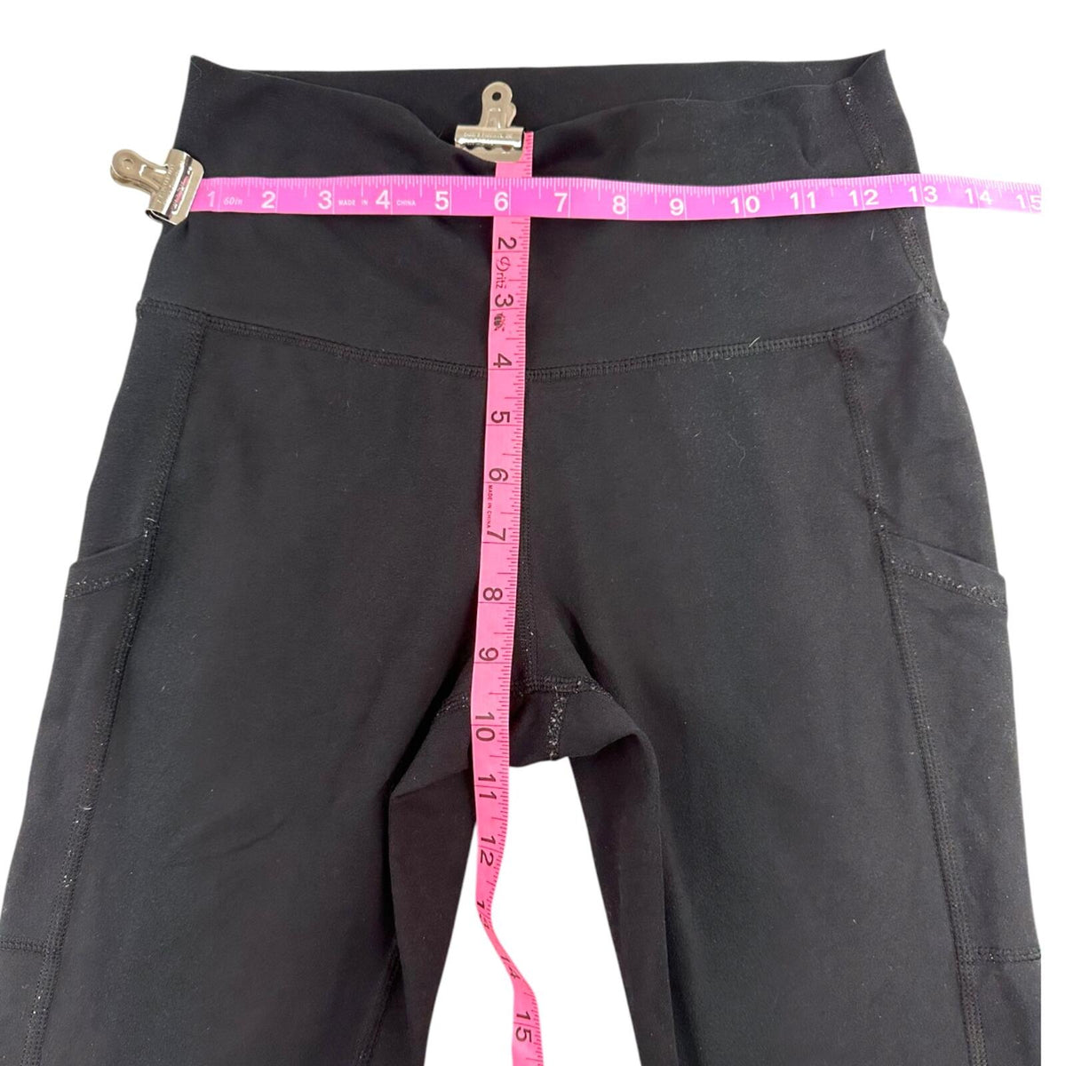 Aerie OFFLINE Hugger Leggings High Rise Black Athleisure Yoga Activewear