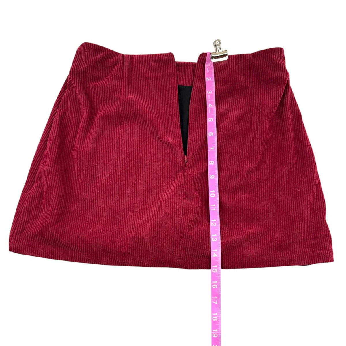Halara Corduroy Skort Deep Wine Red Dark Academia Autumn
