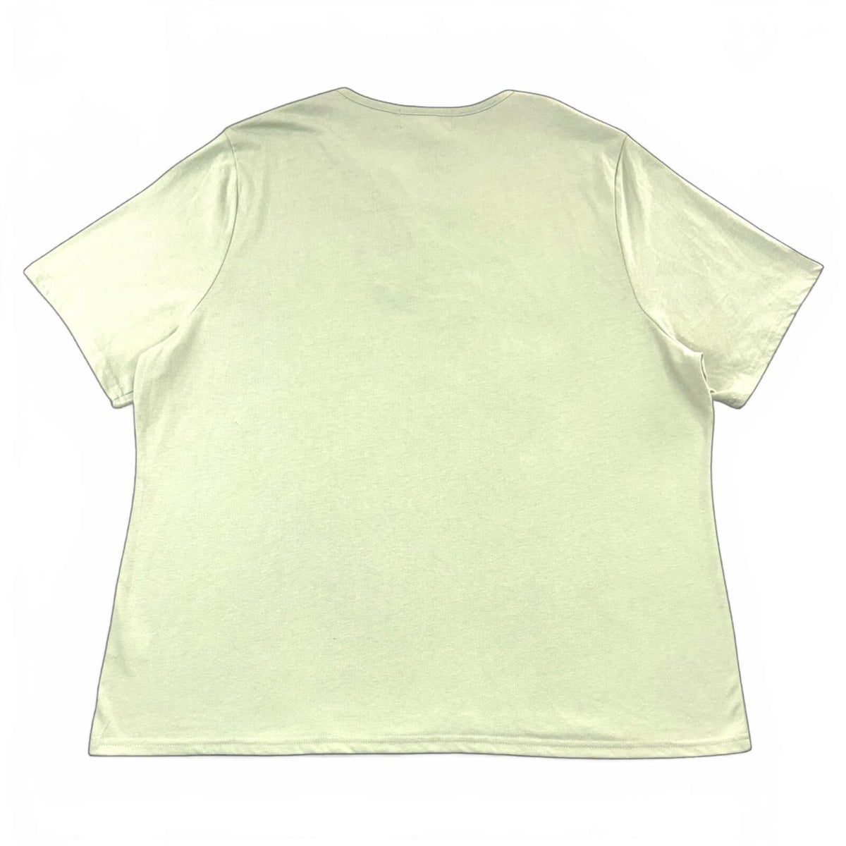NWT Liberty Lane Sage Green Floral Embroidered T Shirt