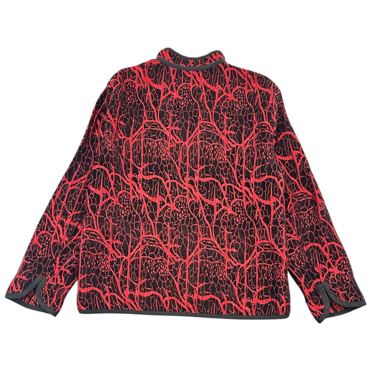 Koret Reversible Quilted Jacket Red Black Avant Garde Statement Outerwеаr