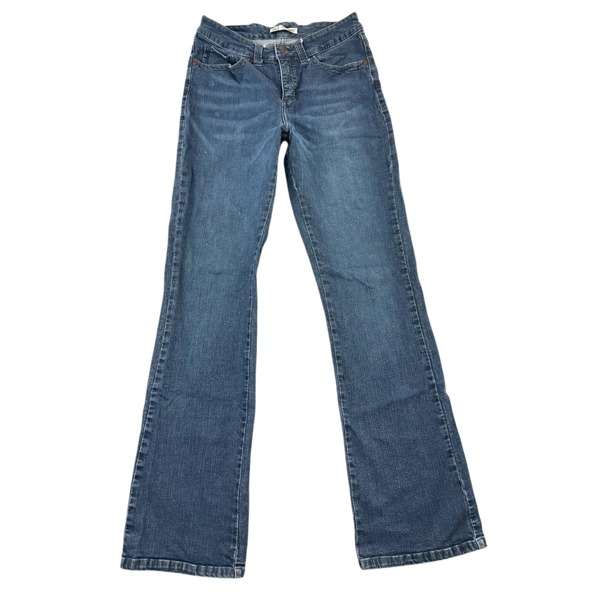 Lee Y2K Bootcut Jeans with Embroidered Back Pockets Medium Dark Wash