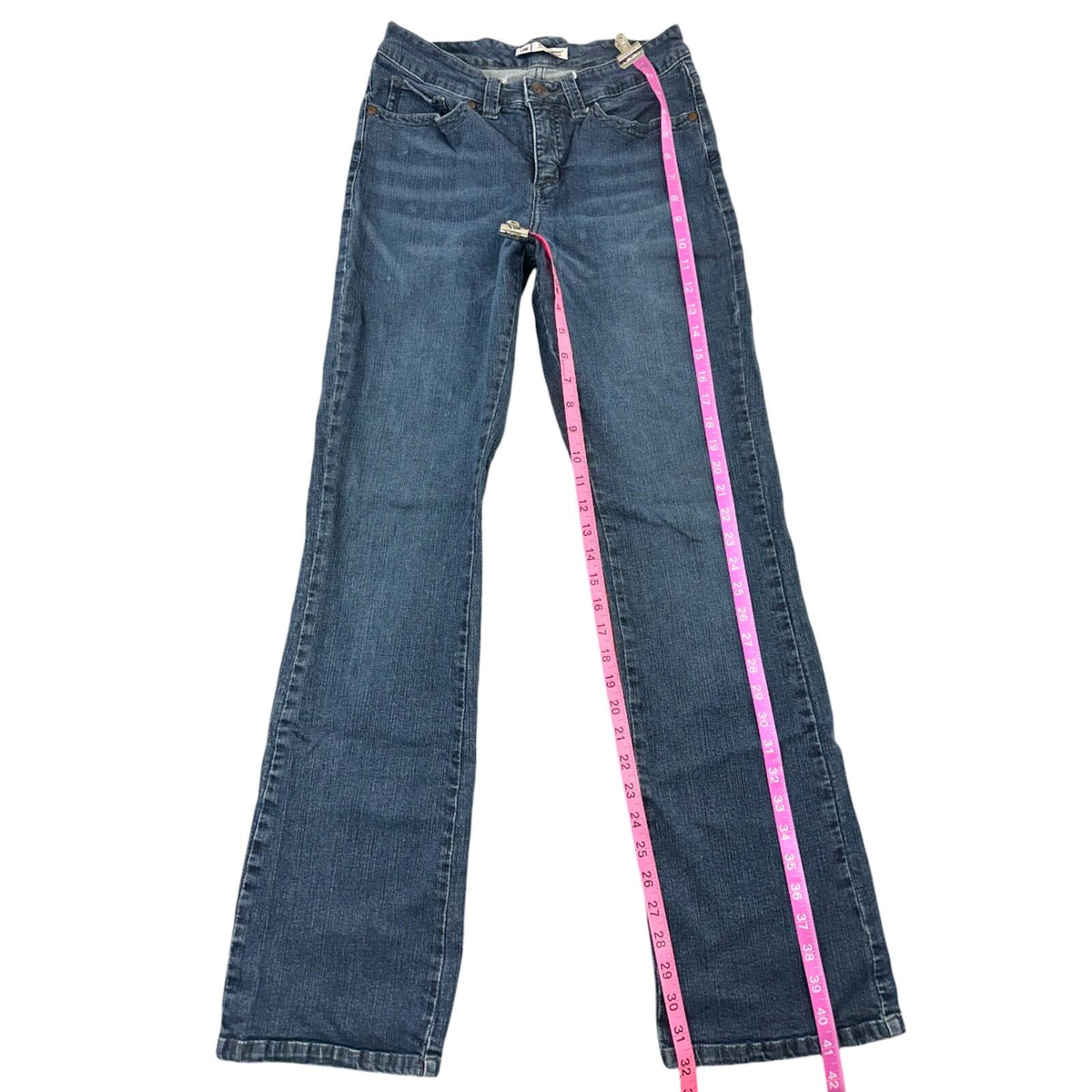 Lee Y2K Bootcut Jeans with Embroidered Back Pockets Medium Dark Wash
