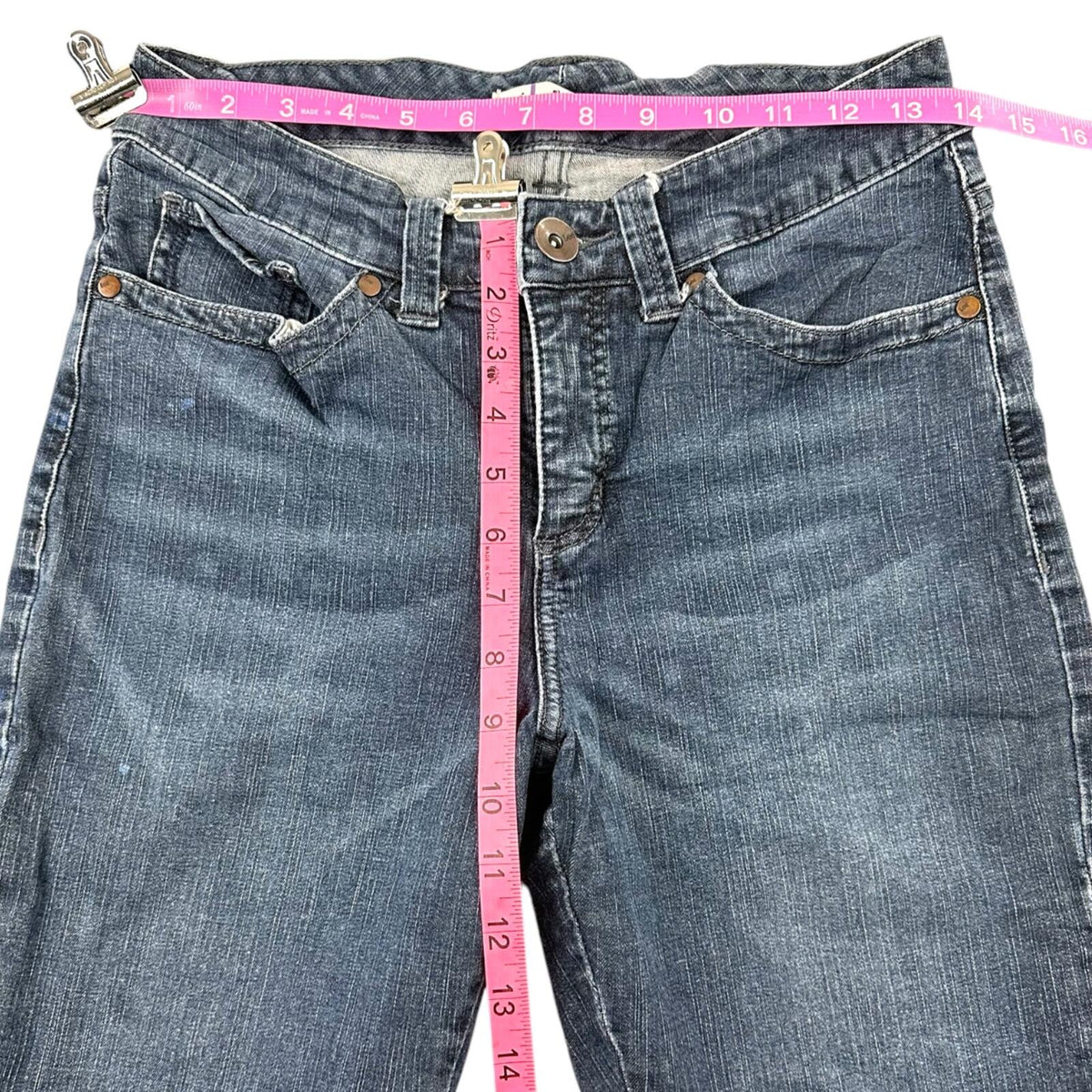 Lee Y2K Bootcut Jeans with Embroidered Back Pockets Medium Dark Wash