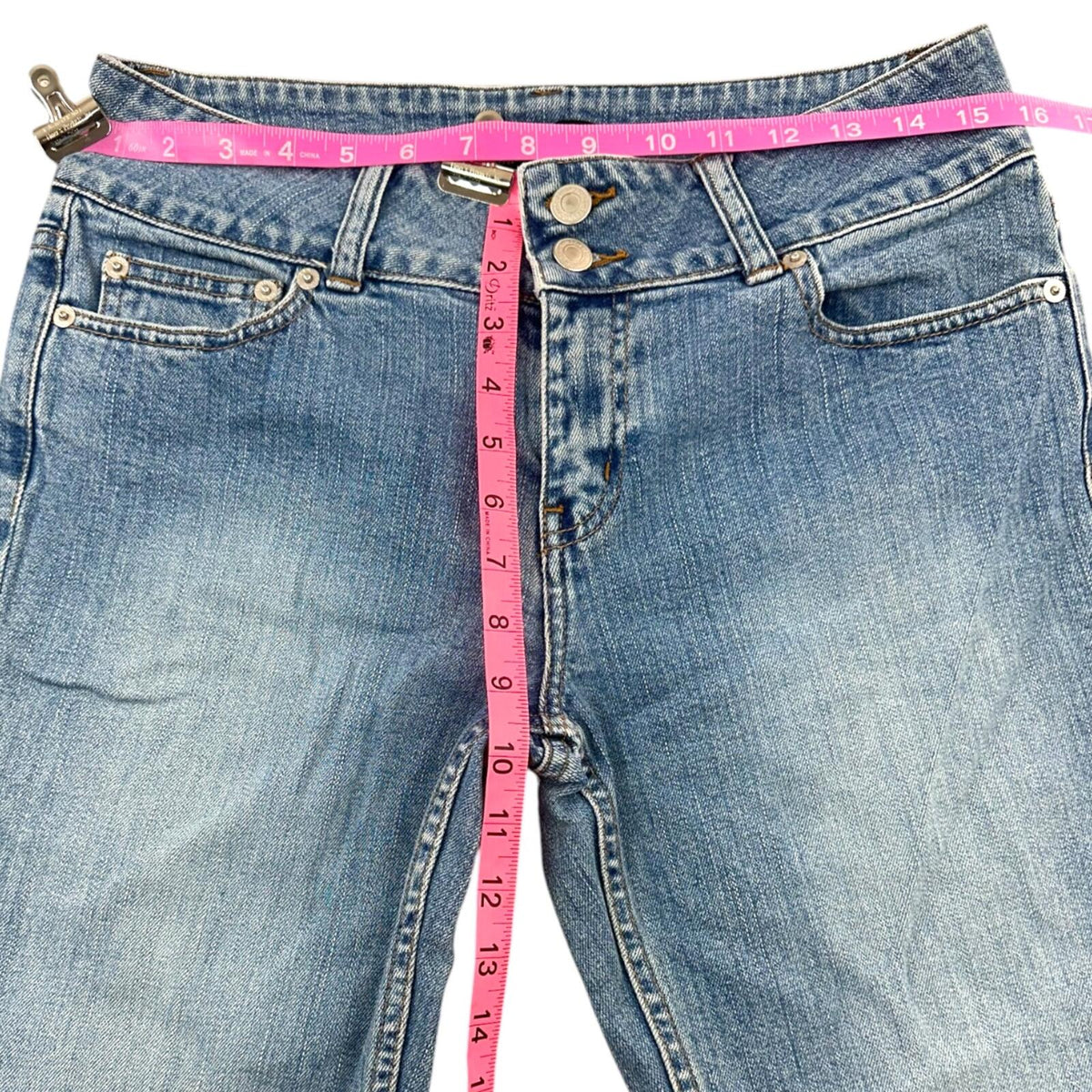 London Jeans Y2K Light Wash Flare Denim Bootcut Jeans Vintage Indie Sleek