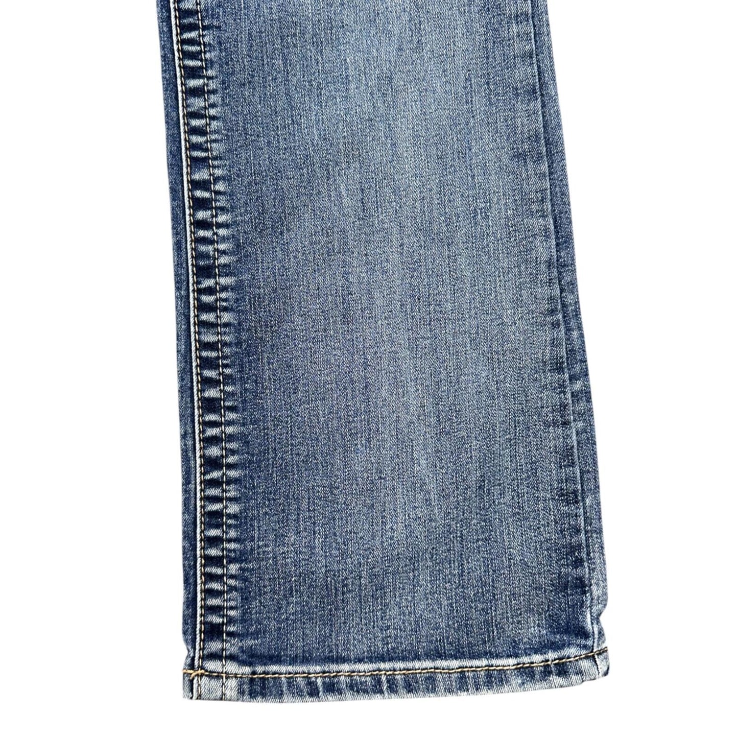 Maurices Y2K Medium Wash Bootcut Jeans with Embroidered Back Pockets