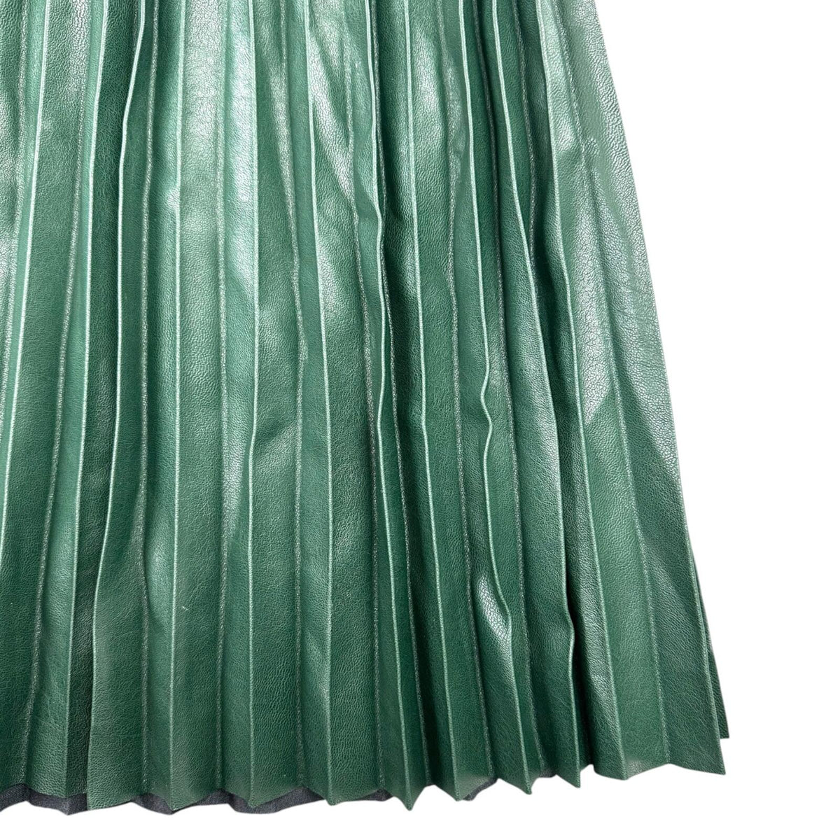 Garcia Green Pleated Midi Skirt Modern Academic Mermaidcore