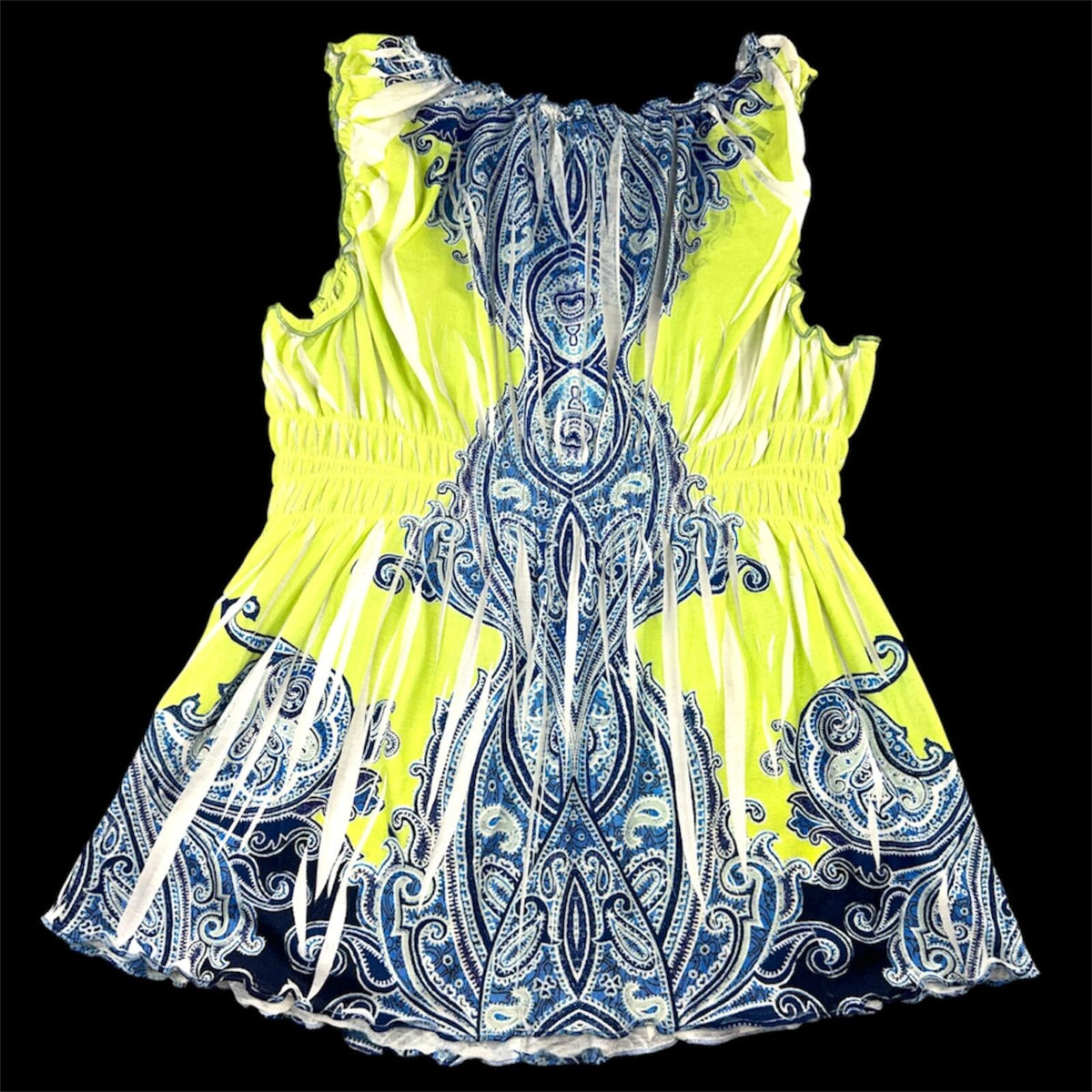 Sleep and Let Sleep Cyber Boho Babydoll Top