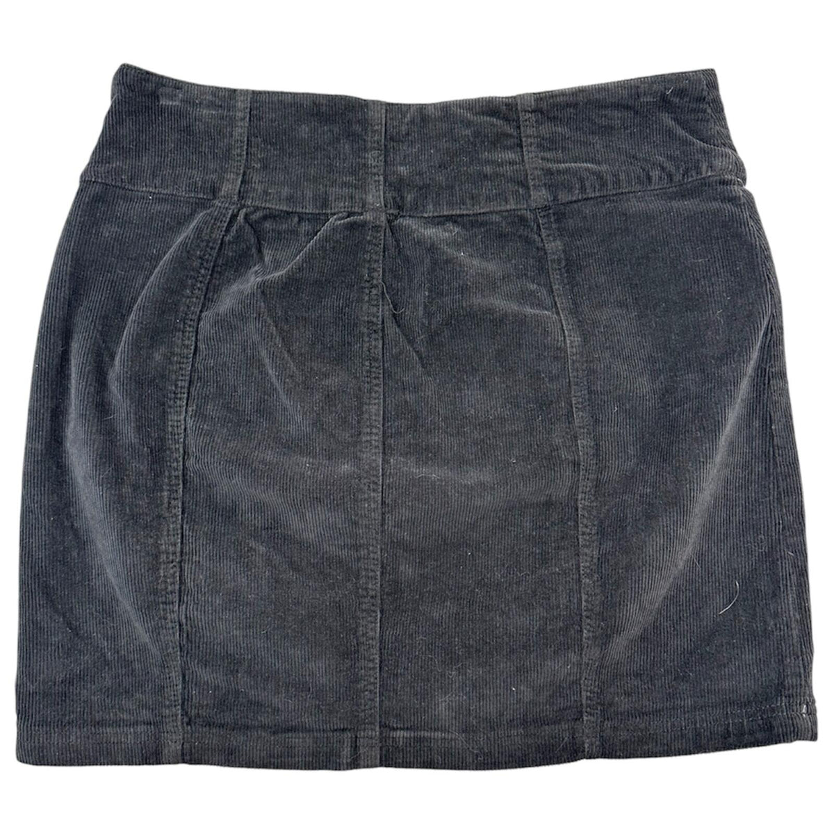 NWT SO Black Corduroy Mini Skirt Whimsigoth Corporate Goth