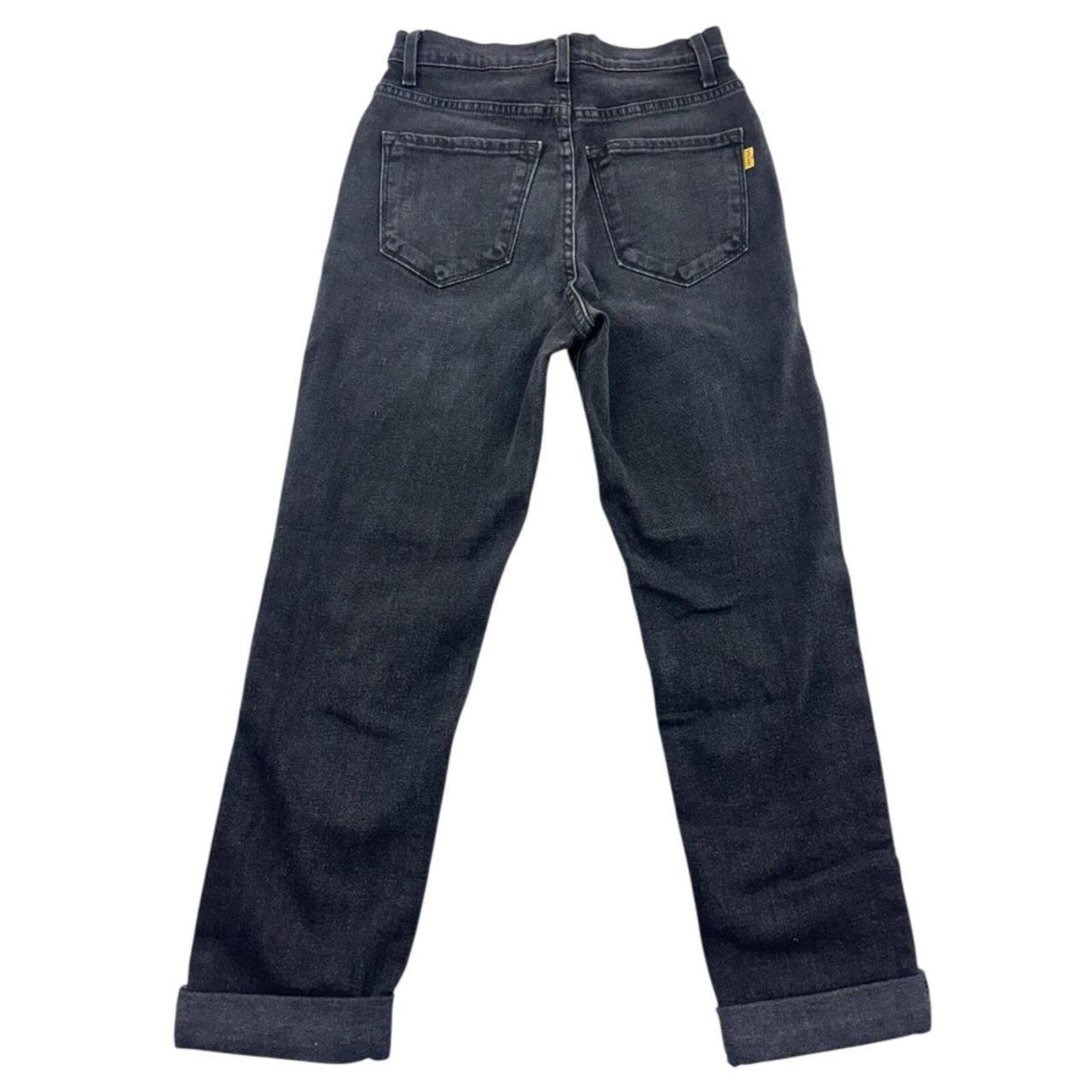 NWT Vibrant M.I.U. High Rise Distressed Mom Jeans Black Wash