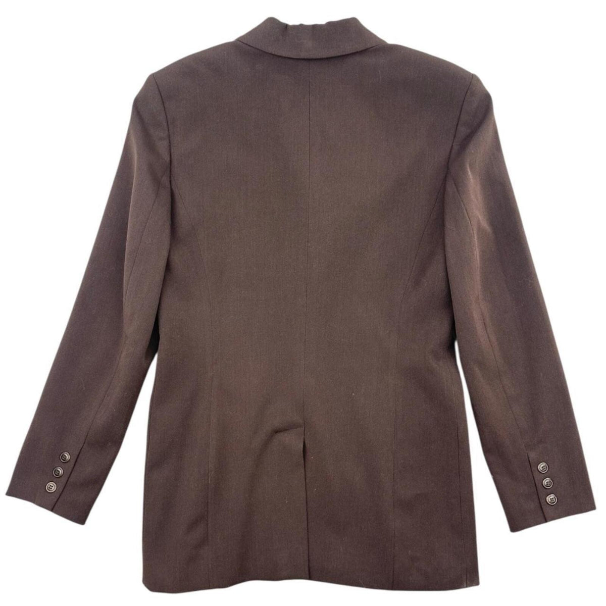 The Limited Brown Wool Blazer Vintage Equestrian Preppy