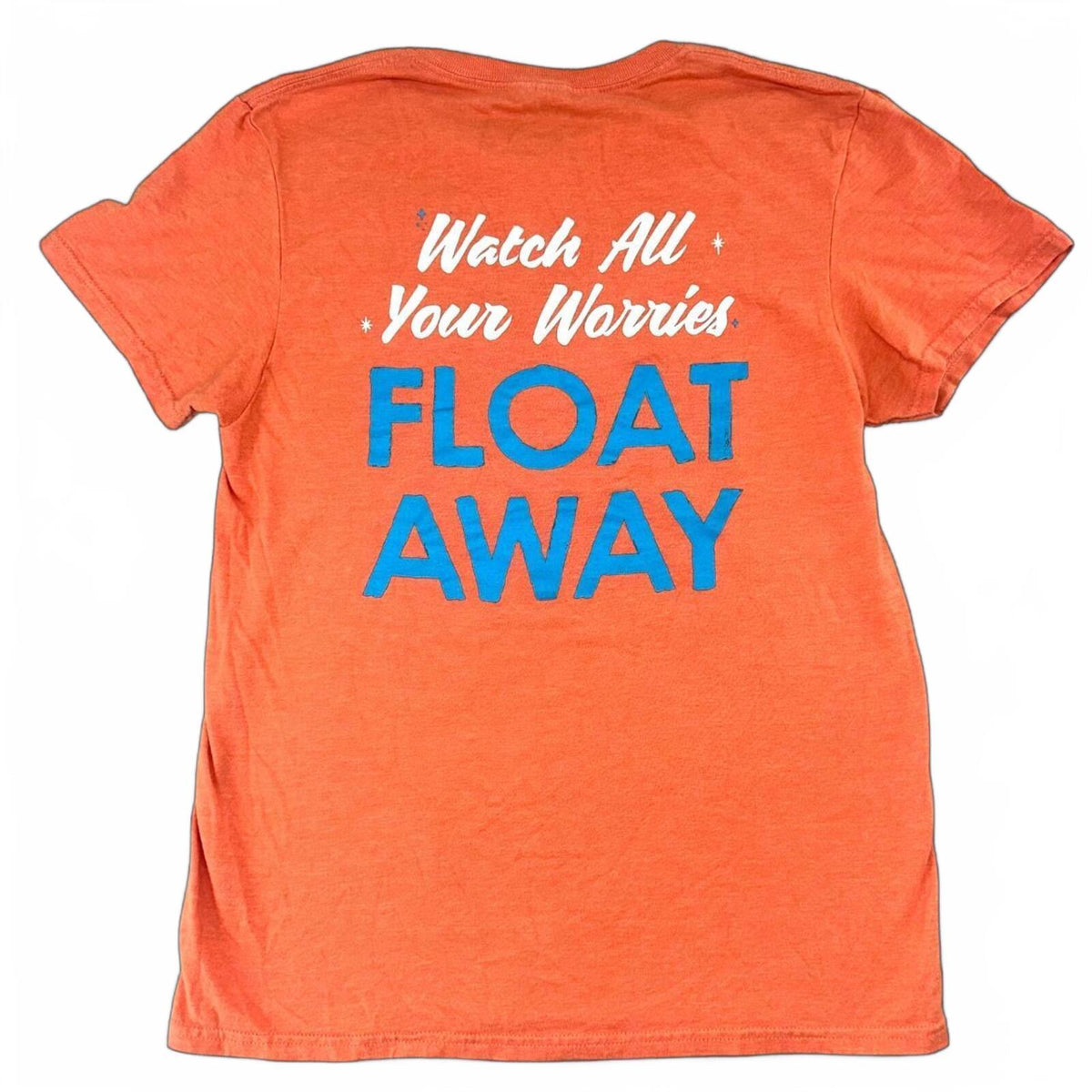 Retro Orange A&W Root Beer Float Graphic T-Shirt Casual Y2K