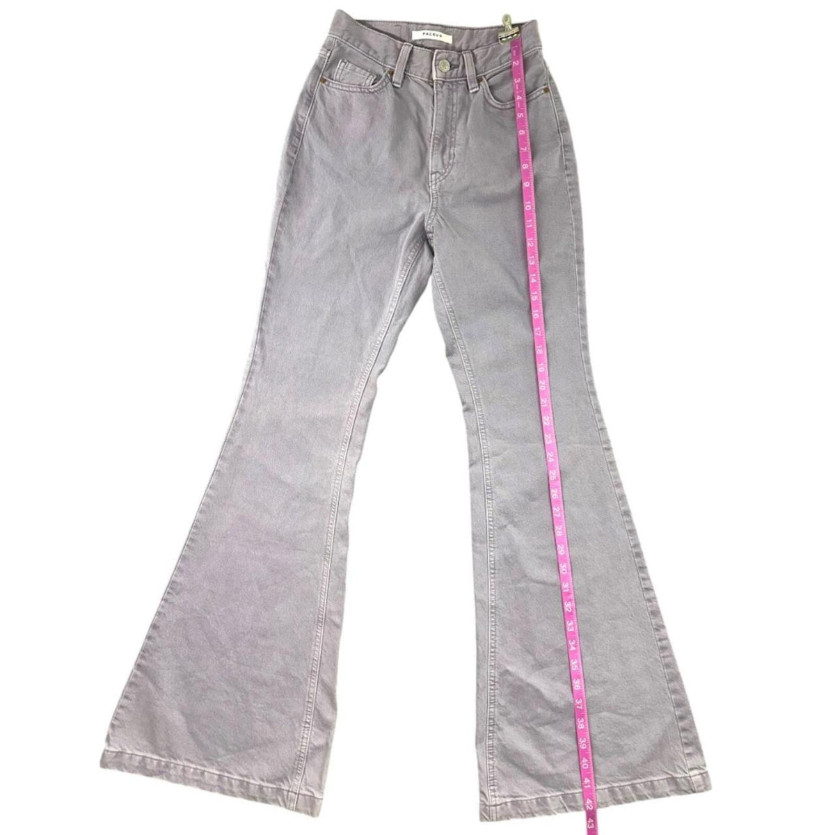 PacSun Lavender Flared Denim Jeans Y2K Retro