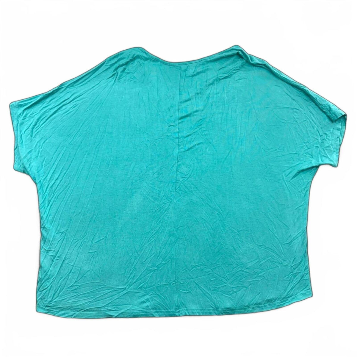 24/7 by Maurice's Turquoise V Neck Tee