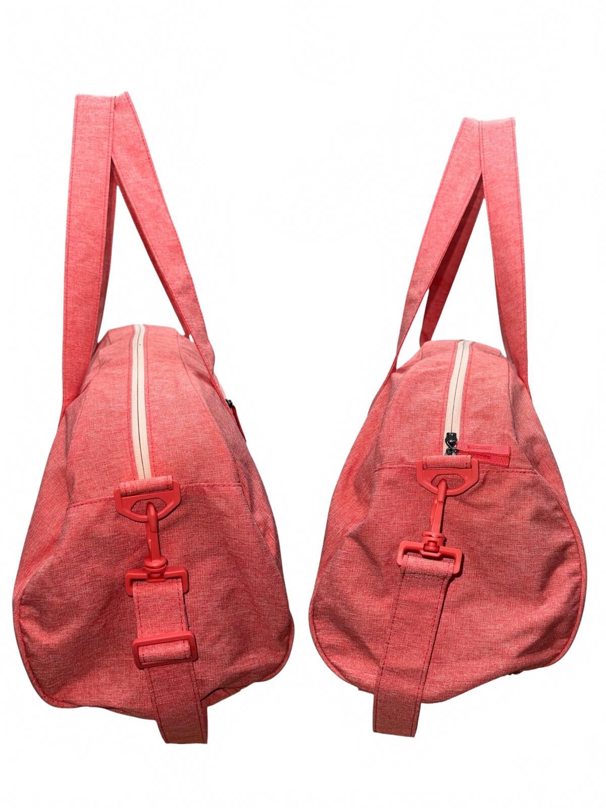 Nike Pink Duffel Bag Casual Sporty Athleisure Streetwear Travel Gym Bag