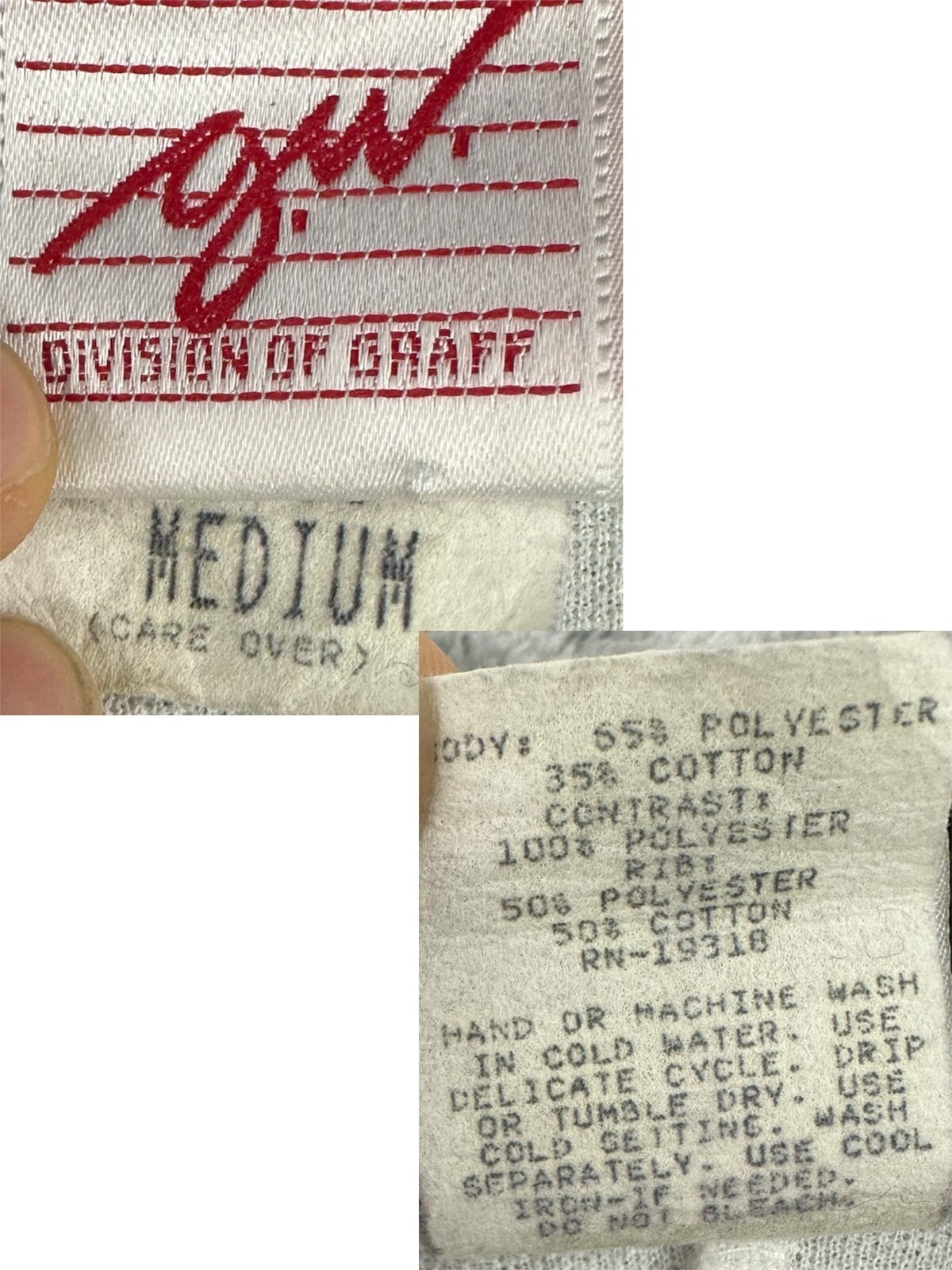 Vintage Textured White and Black Polo Shirt with Floral Embroidery