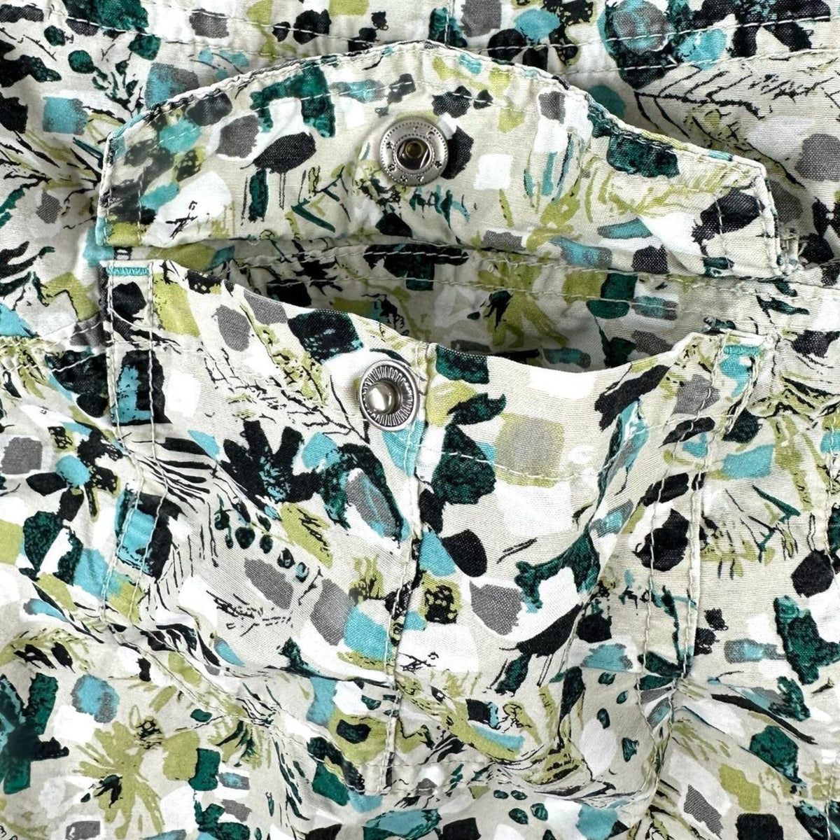 Gander Mountain Skort Abstract Geometric Print Multi Color Sporty