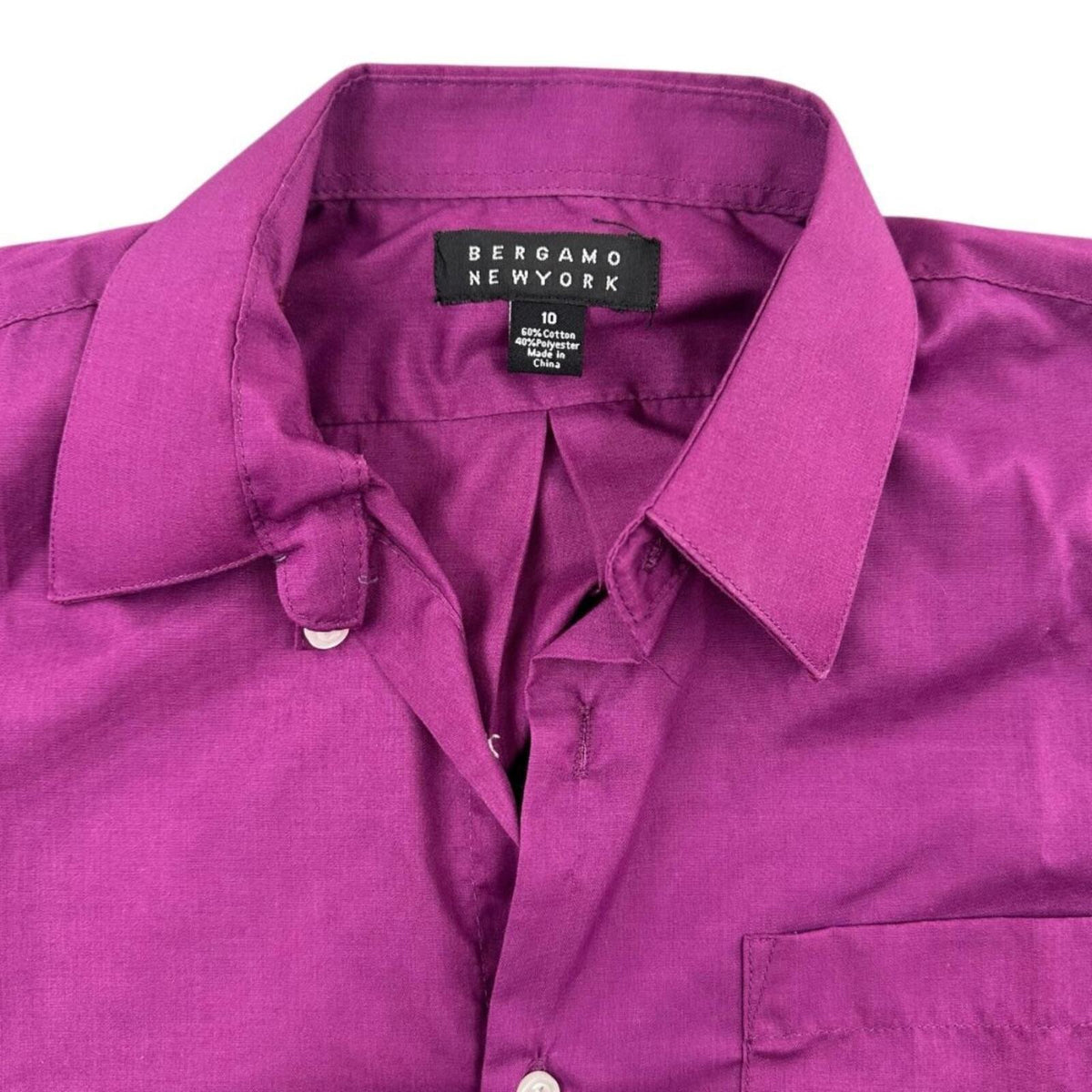 Bergamo New York Long Sleeve Shirt Purple