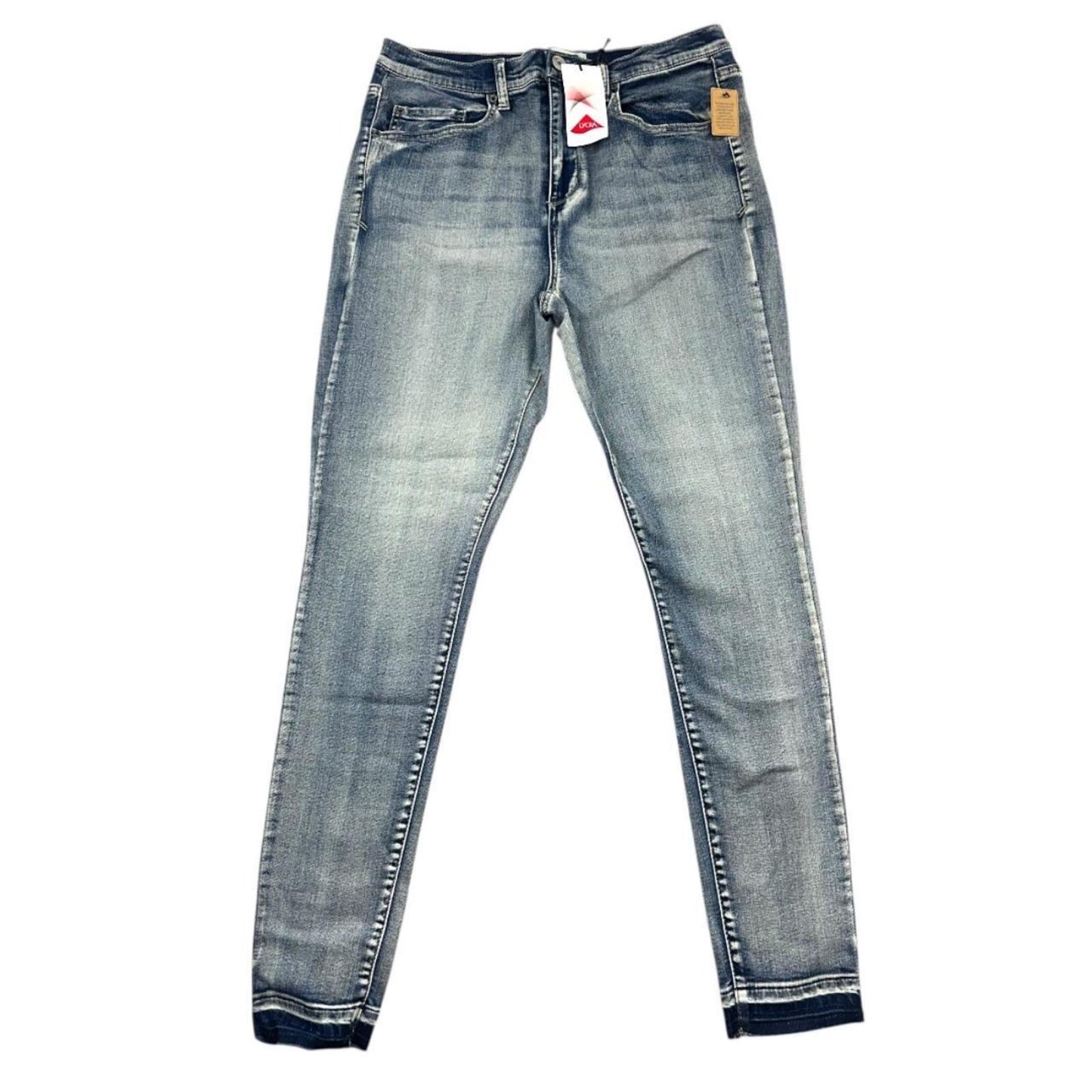 Mudd Clothing High Rise Stretch Skinny Jeans Blue Denim Y2K Boho