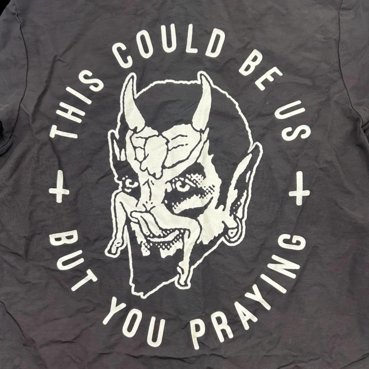 BlackCraft Cult This Could Be Us But You Praying Windbreaker Jacket