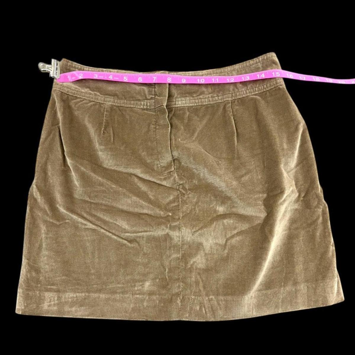 Banana Republic Brown Corduroy Mini Skirt High Rise Utility