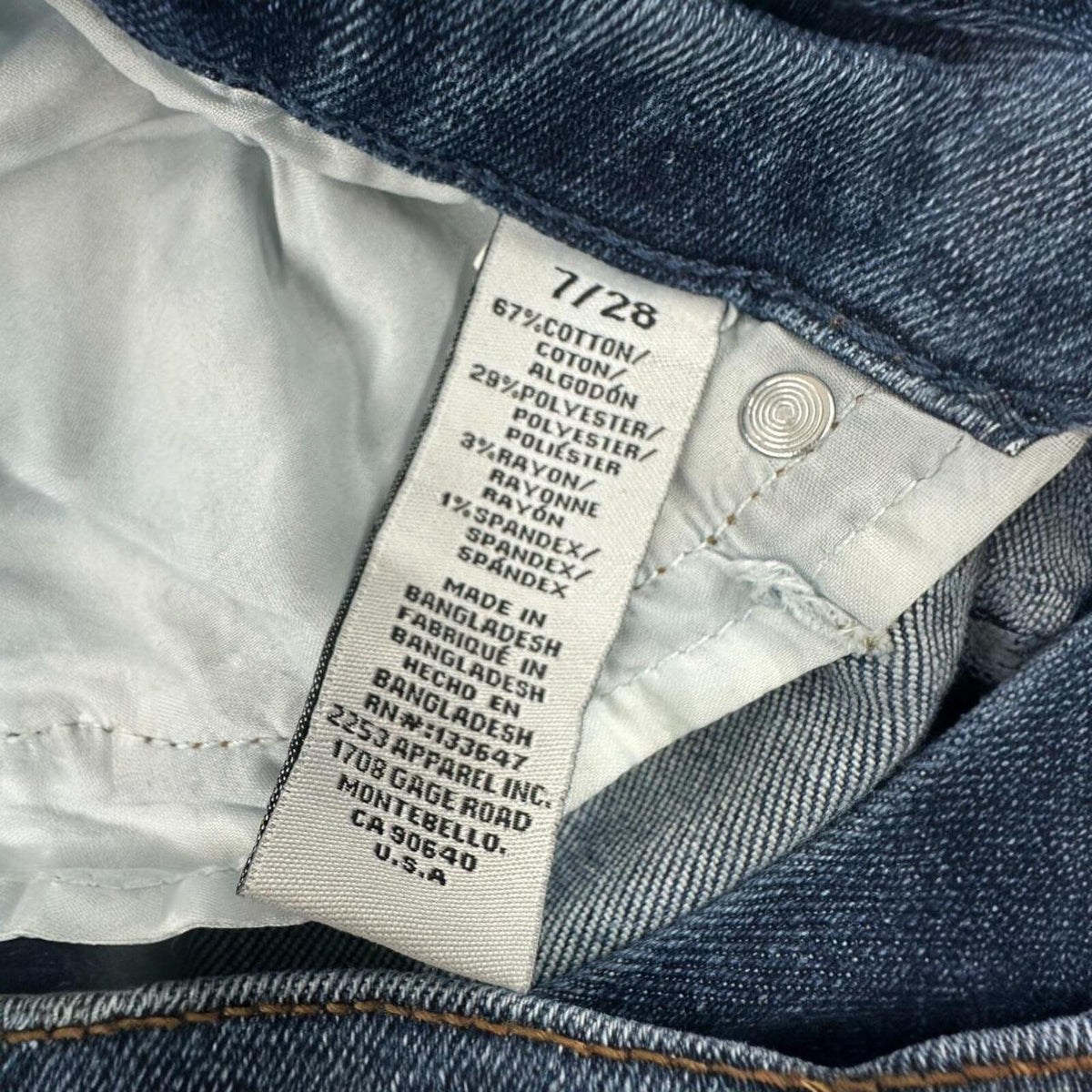 Celebrity Pink RE Generation Flare Jeans in Dark Wash with Distressed Detailing