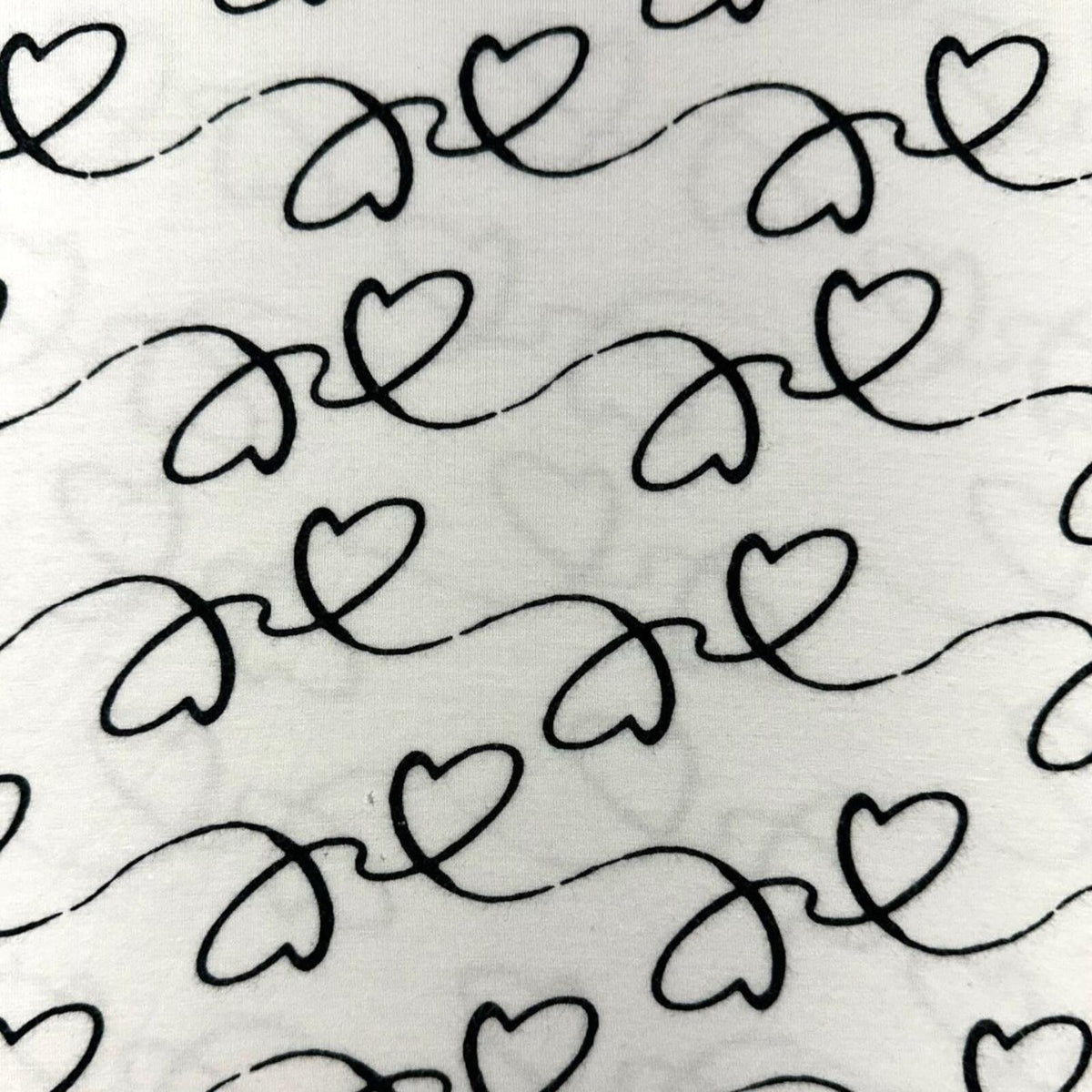Apt. 9 Short Sleeve Heart Doodle Tee