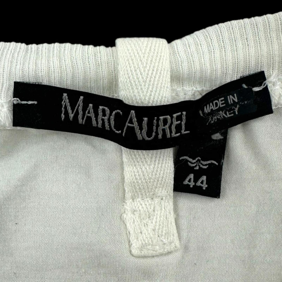 Marc by Marc Jacobs White Long Sleeve Graphic Top Y2K Indie Punk
