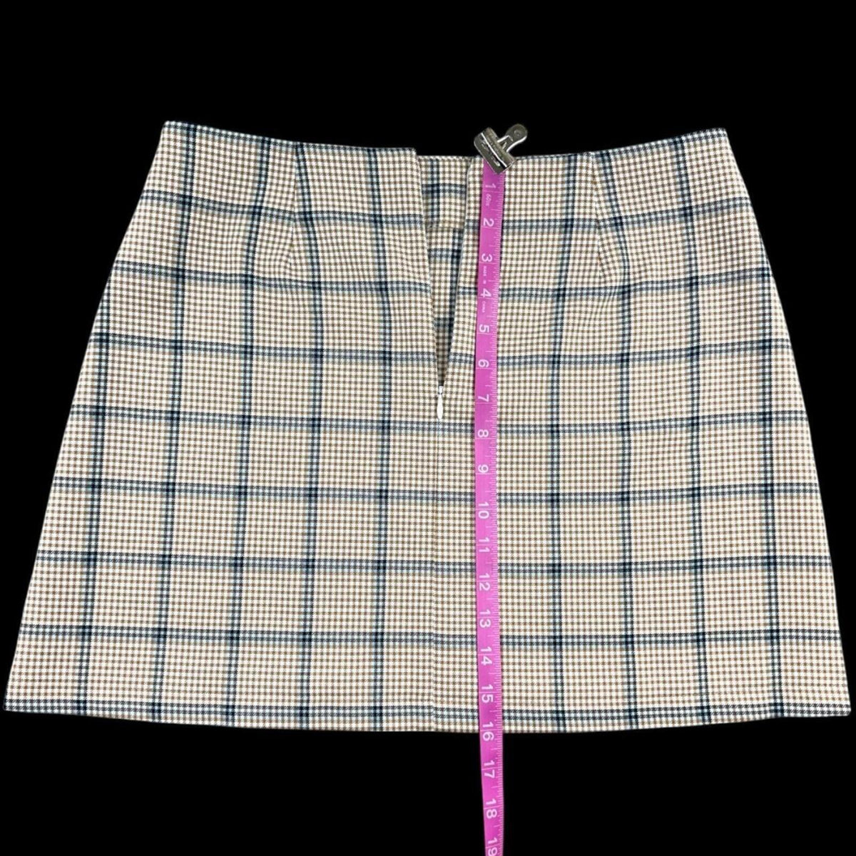 BP Cara Plaid Mini Skirt Pink White Preppy Cottage Coquette Girl