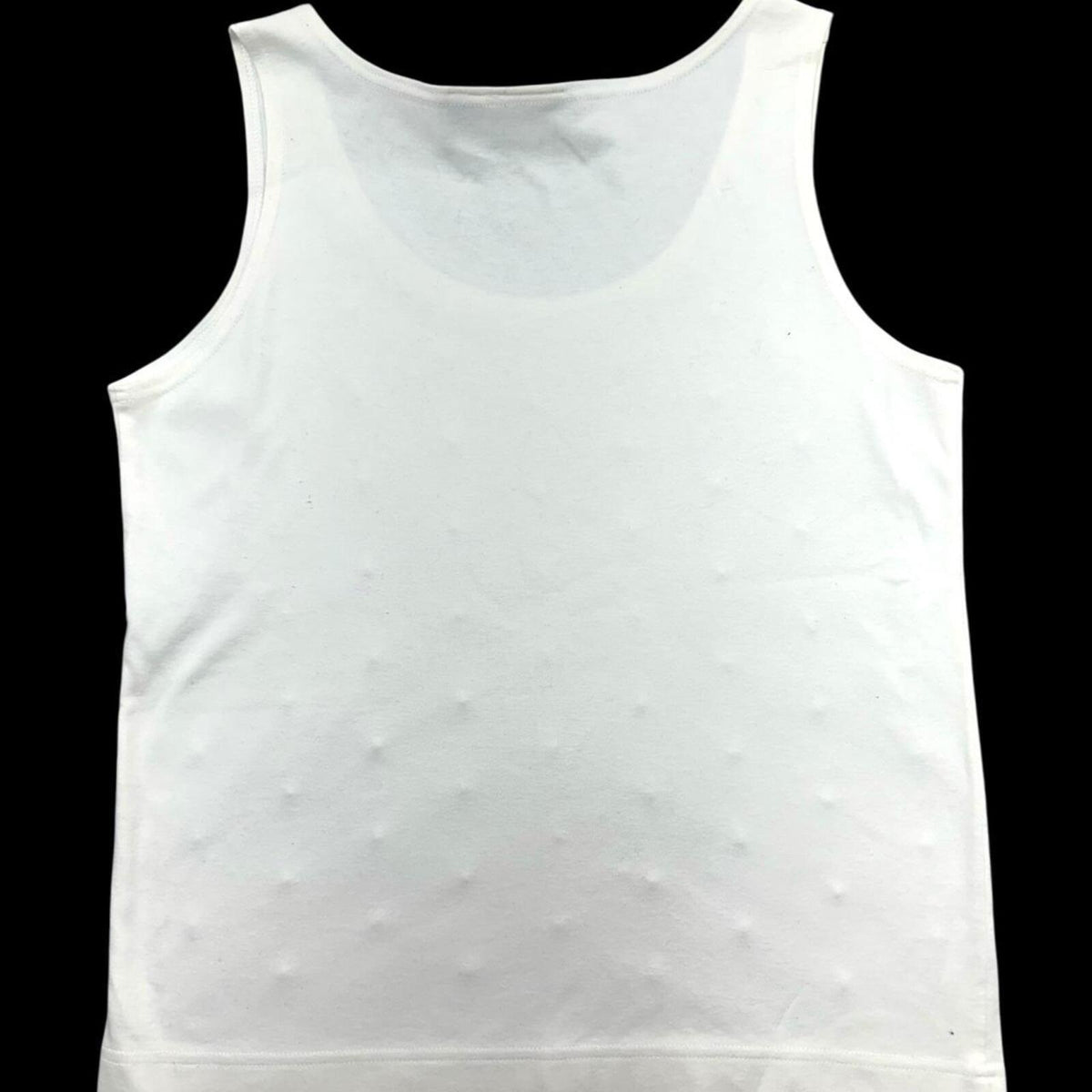 First Issue by Liz Claiborne White Rhinestone Embellished Tank Top