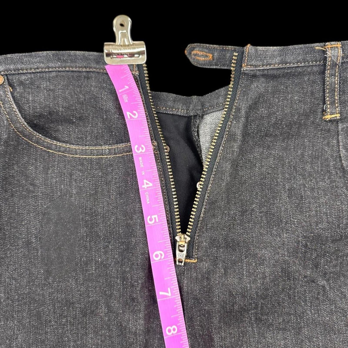 Ann Taylor Dark Wash Denim A Line Skirt Minimalist Y2K Preppy